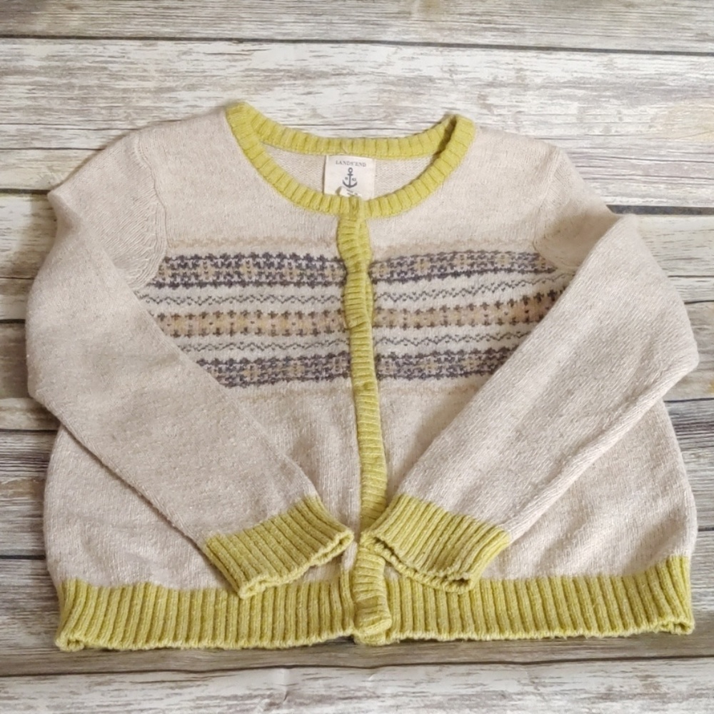Land's End cardigan 7/8
